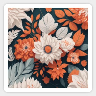 Blooming Rhapsody Pattern Sticker